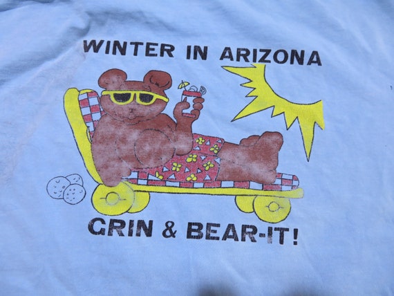 Vintage Winter in Arizona Pocket Ringer T-Shirt G… - image 2