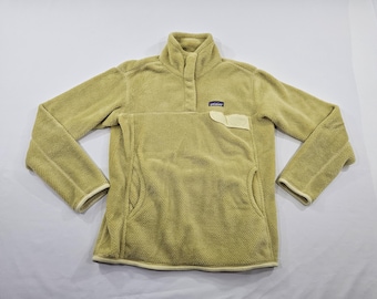 Kurtka polarowa Patagonia Snap-T Style Fleece Pullover w kolorze żółtym, damska, rozmiar L