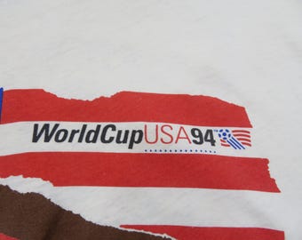 ワールドカップ1994 赤 Tシャツ Lサイズ 1994年サッカーワールドカップTシャツ スニッカーズキャンディバー