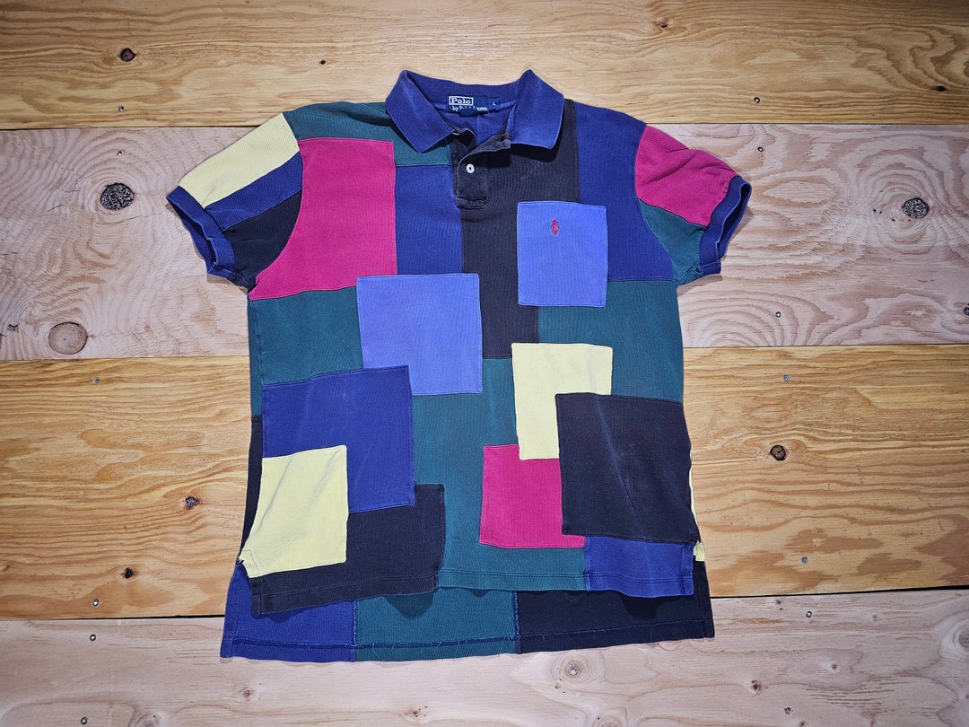 トップス PATCHWORK POLO SHIRT GRAYISH GREEN Amazon.com: Men's Long Sleeve Polo Shirt Casual Slim Fit