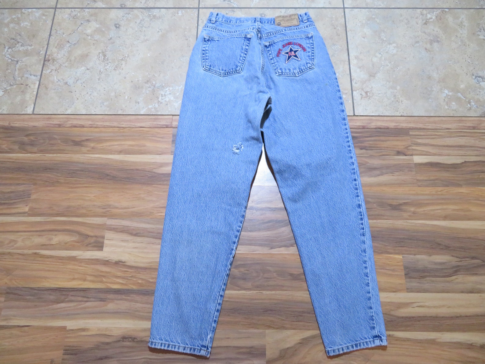 Vintage PEPE JEANS Pepe Jeans London Light to Med Blue Denim Etsy