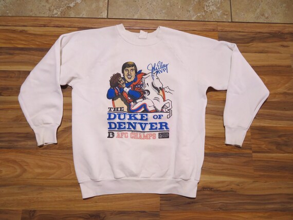 Vintage John Elway The Duke of Denver Caricature W