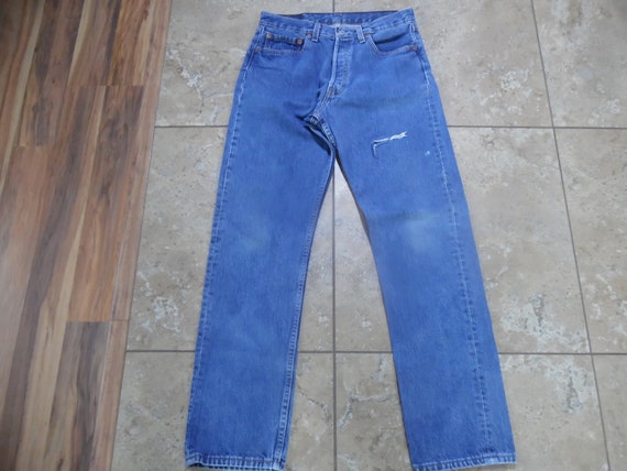 Vintage Levi for Women 501 XX Jeans Button-Fly Me… - image 3