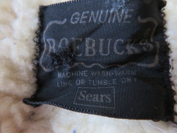 Vintage ROEBUCKS Sears Sherpa-Lined Denim Jacket … - image 4