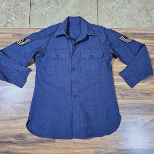 *　 1940年代USAAFアメリカ陸軍士官制服　ウールシャツ　ネクタイセット 1940年代USAAFアメリカ陸軍士官制服 ウールシャツ ネクタイセット