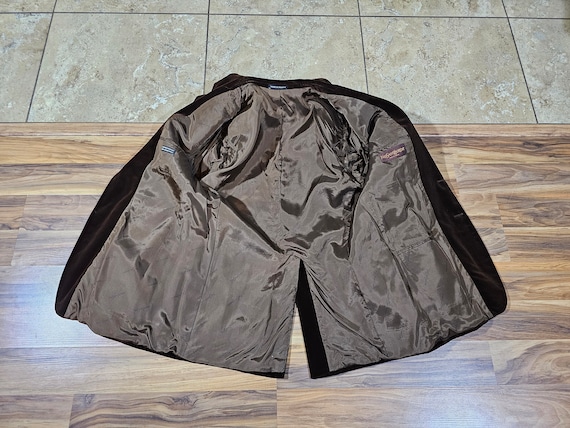 Vintage Yves Saint Laurent Velvet Velour Type Fabric Blazer