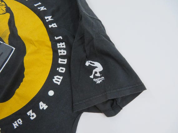 90年代 SHAQ Tシャツ、リーボック シャキール・オニール #34、ブラック