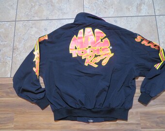 Vintage Mac Tools Racing Jacket Windbreaker Style Black Neon Etsy Vintage Mac Tools Racing Jacket Windbreaker Style Black Neon Etsy