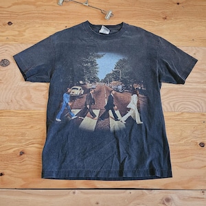 Vintage 1990 the Beatles Abbey Road Band T-shirt / Band Tee