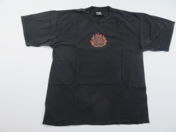 Dragon Double Sided Graphic Black T-shirt, Size XL Y2K - Etsy Israel
