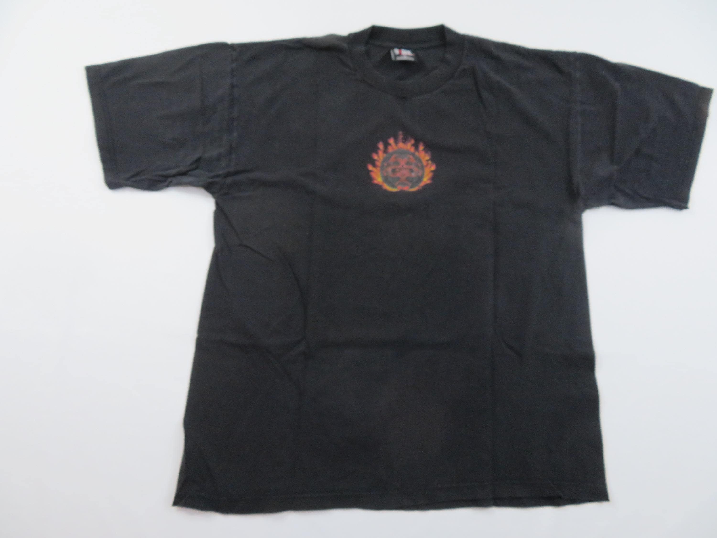 Dragon Double Sided Graphic Black T-shirt, Size XL Y2K - Etsy Israel
