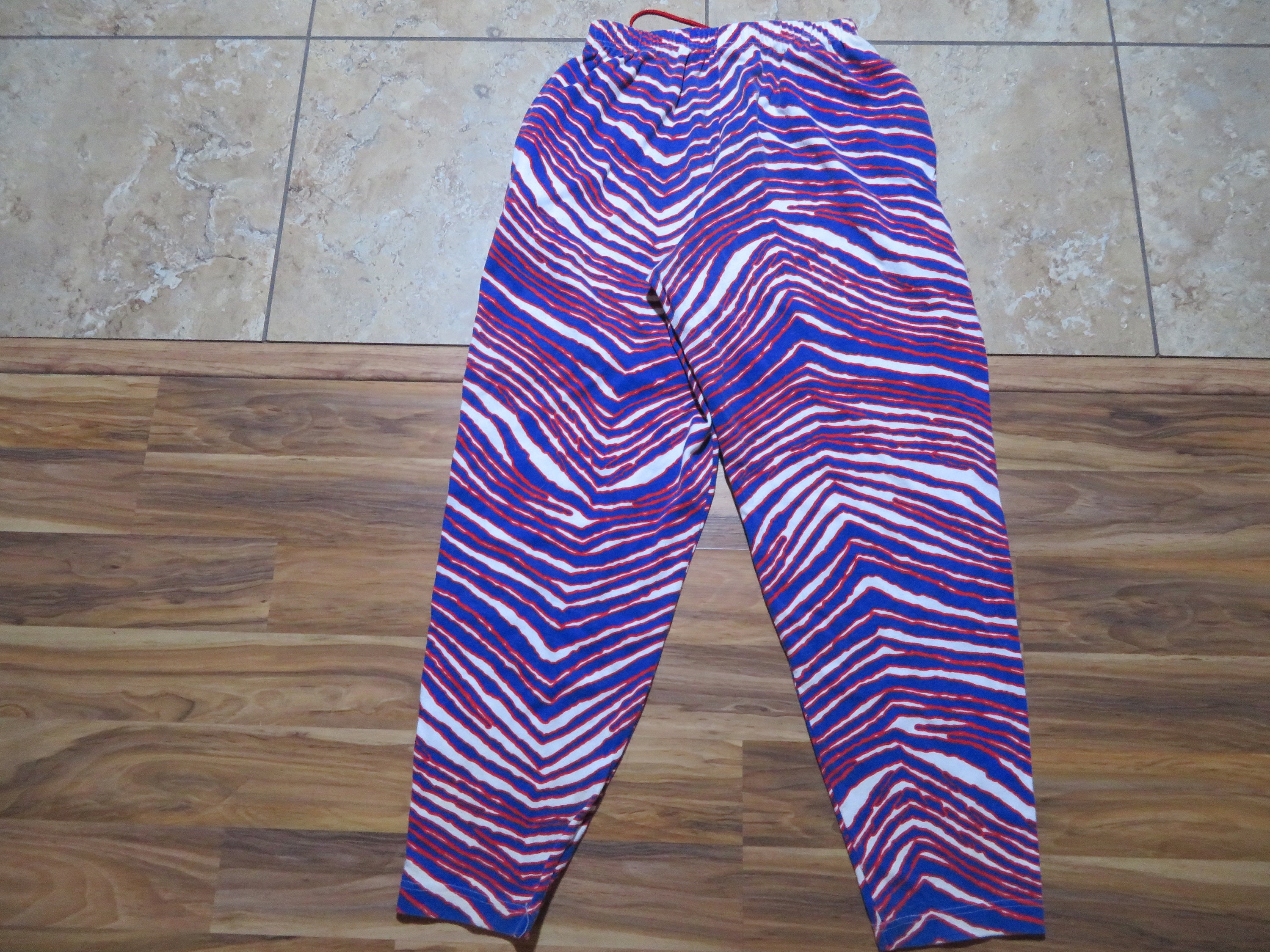 Vintage ZUBAZ NY Giants Pants 50/50 