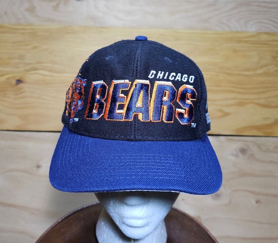 Vintage Sports Specialties Chicago Bears Cap Blac… - image 2