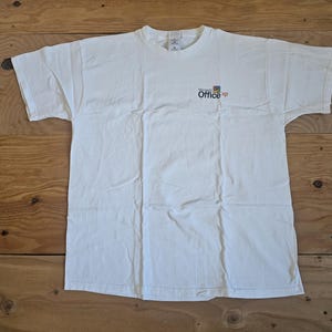 ヴィンテージ Microsoft Windows XP ホワイト 両面グラフィック T シャツ サイズ XL よりスマートに、より簡単に
