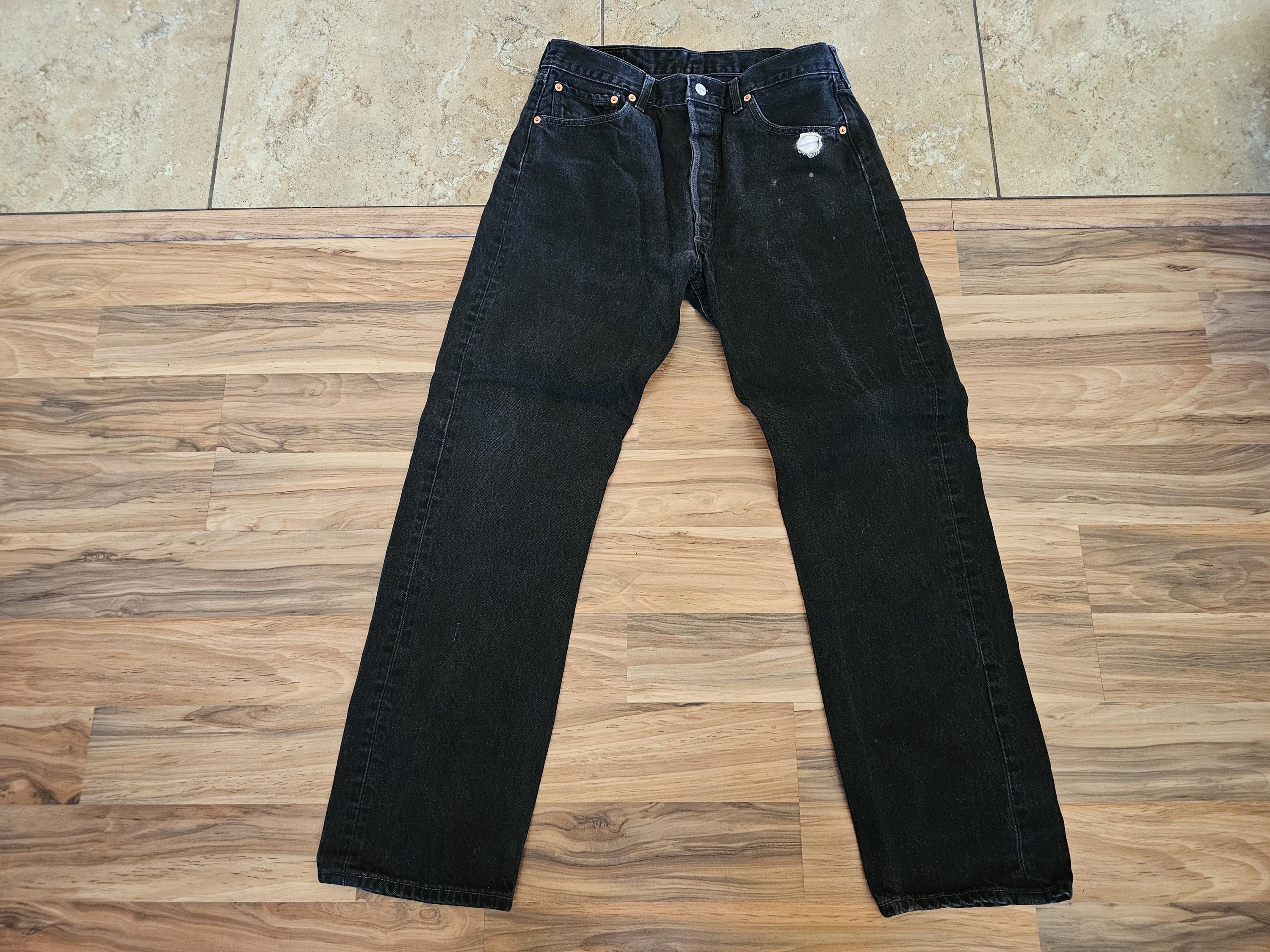 Levi's 501 ブラックデニムパンツ - Fresh Service NECESSARY or