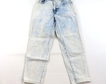 Levi's 901 Stonewashed Jeans 57901 Azul claro Hecho en EE. UU. Talla 7 Medidas 24x26 Años 80