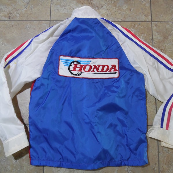 Vintage Honda Motorcycle Jacket Etsy
