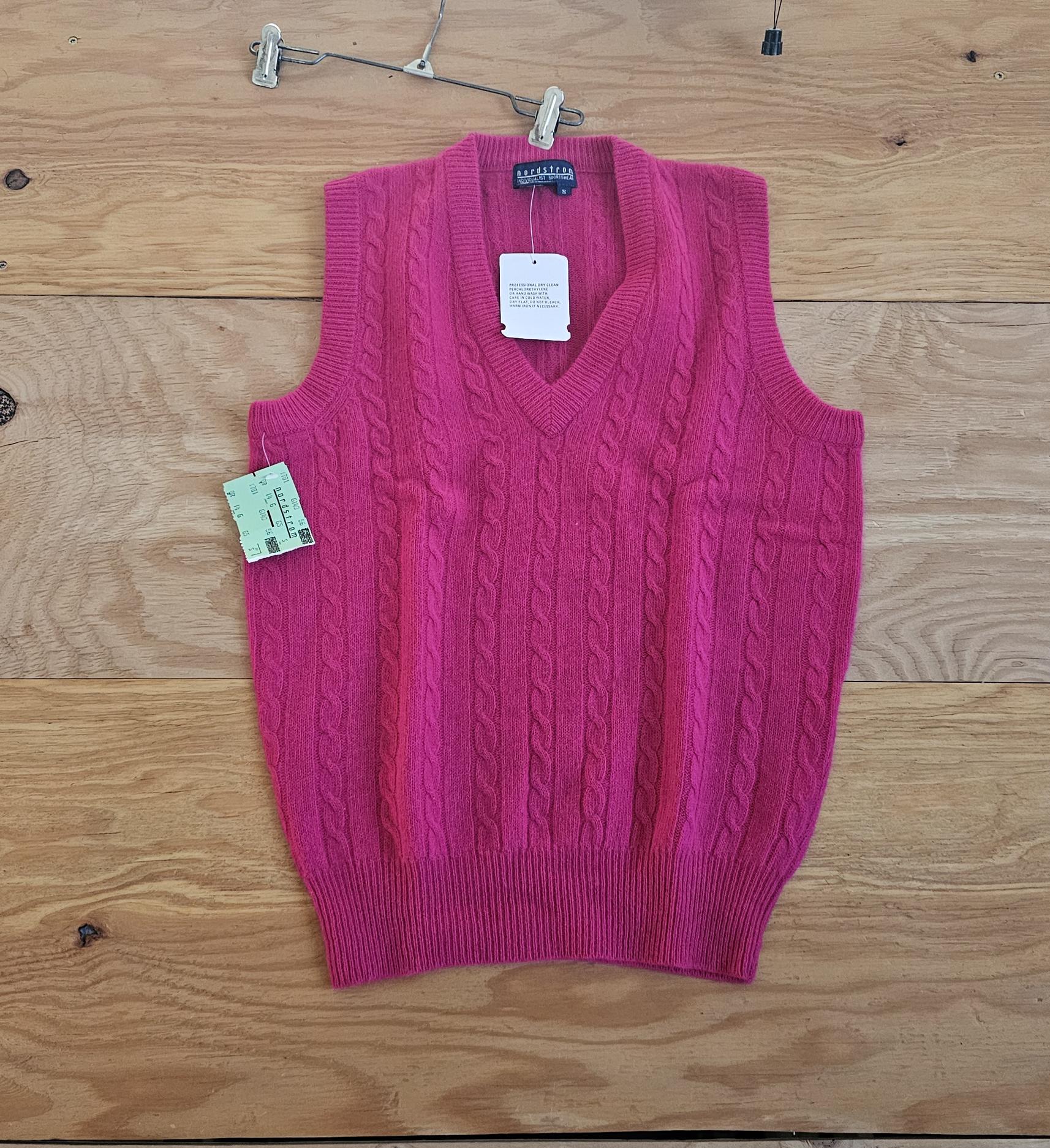 NWT Vintage 90s Nordstrom Individualist Sportswear Cable Knit