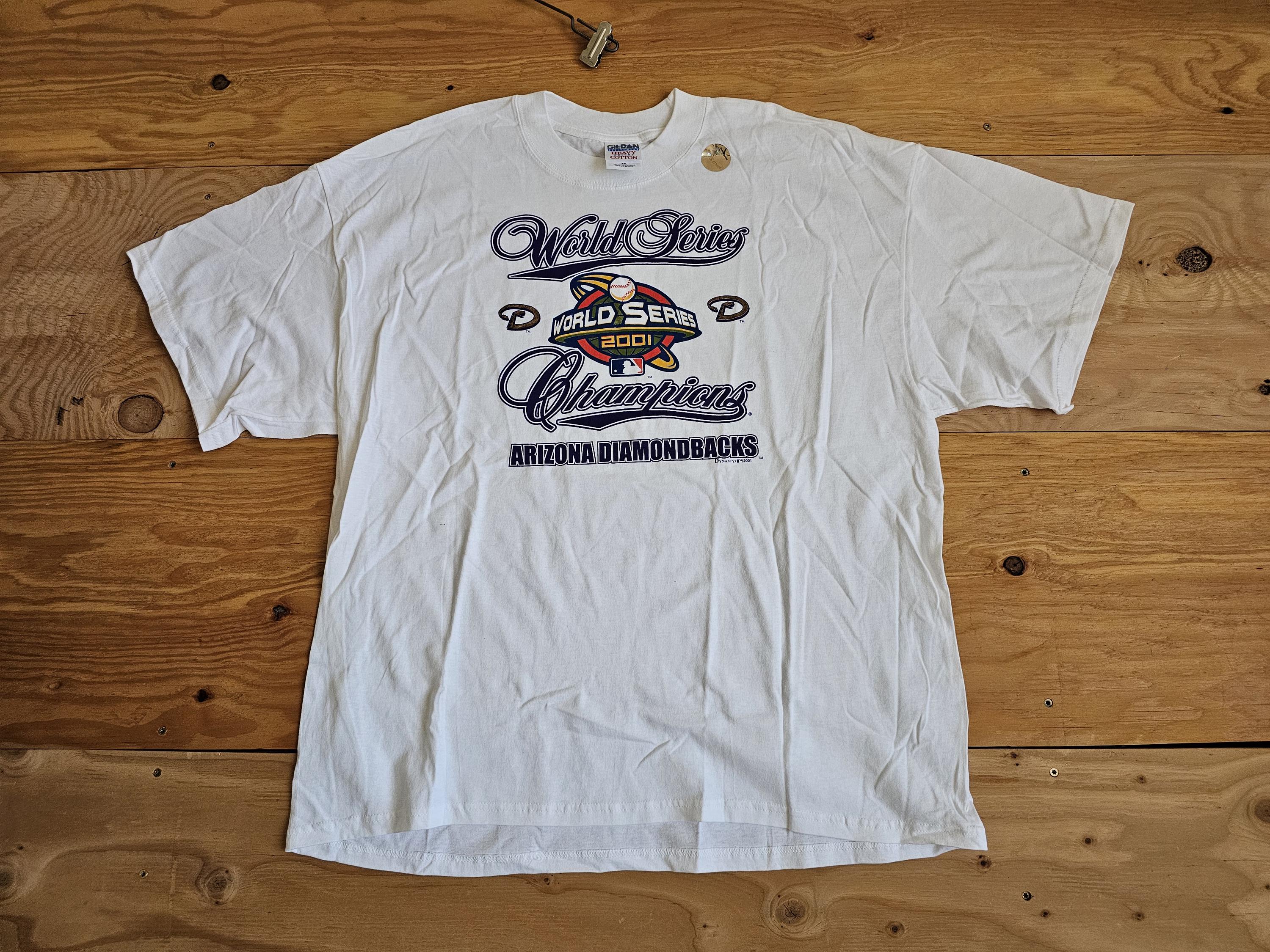 Sweat à Capuche Vintage Arizona Diamondbacks 2001 World Series - Taille M
