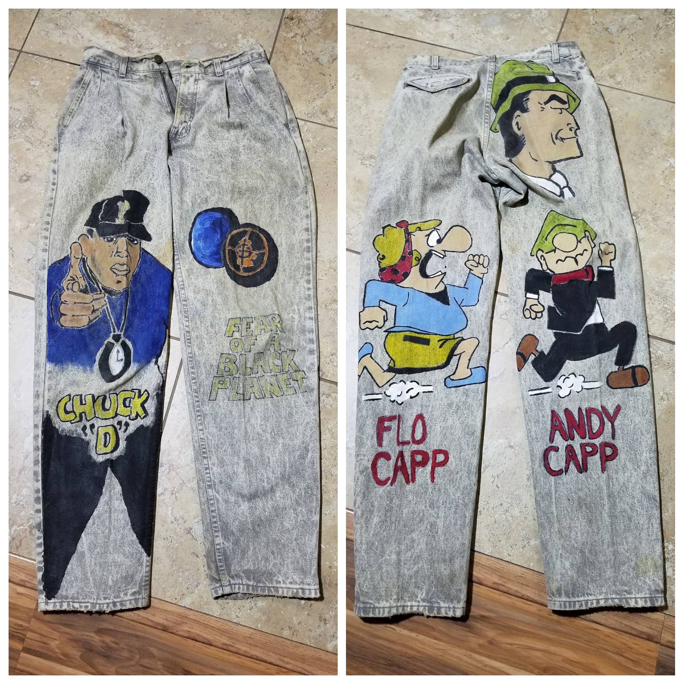 Vintage Levis Denim Jeans With Public Enemy Chuck D Fear of Vintage Levis Denim Jeans With Public Enemy Chuck D Fear of