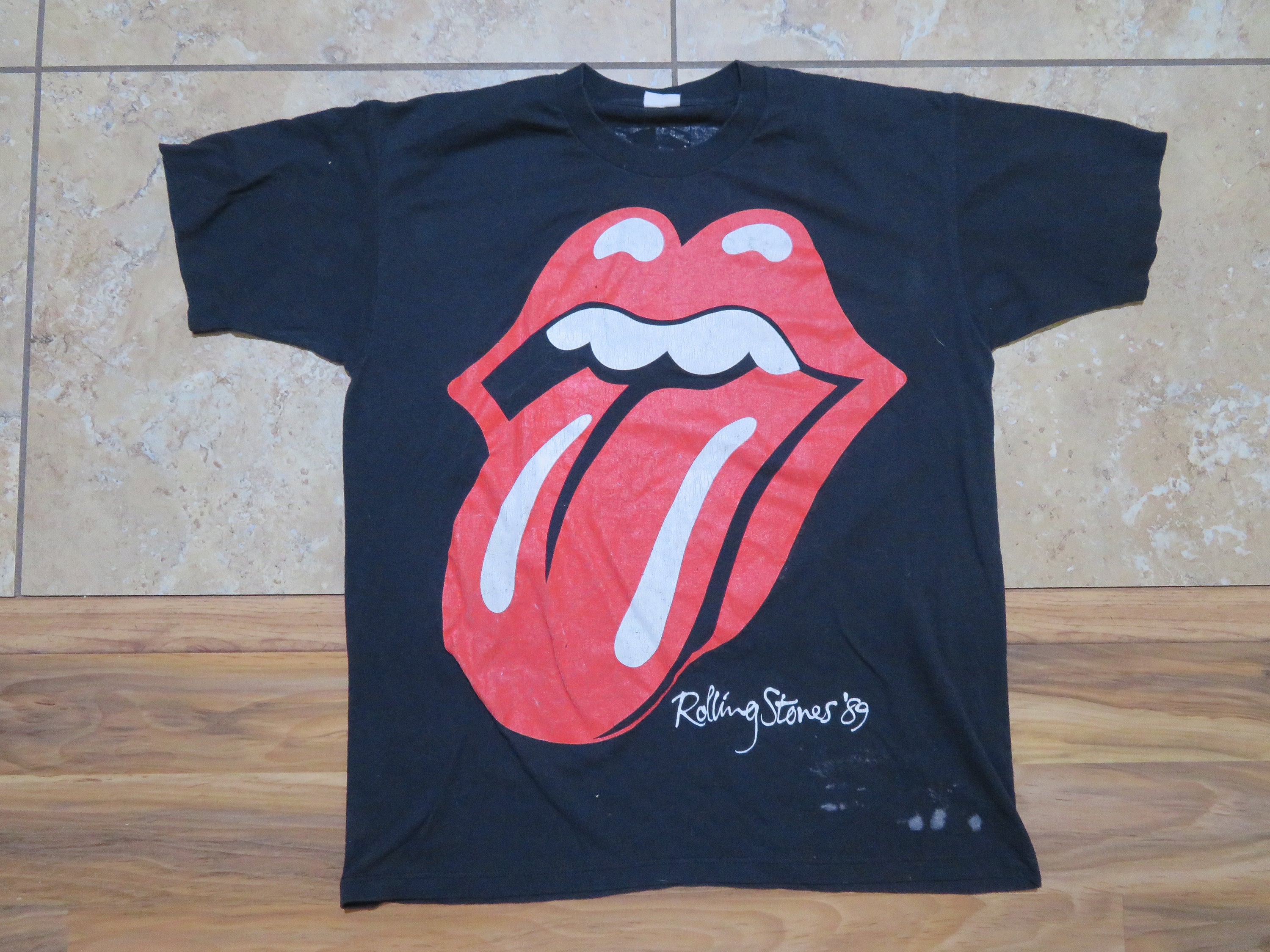 Vintage Rolling stones Tシャツ 89年