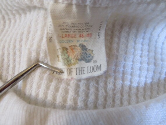 Vintage Fruit of the Loom Thermal Shirt 