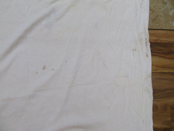 Vintage RARE Blank Right Chest Pocket T-Shirt Pla… - image 7