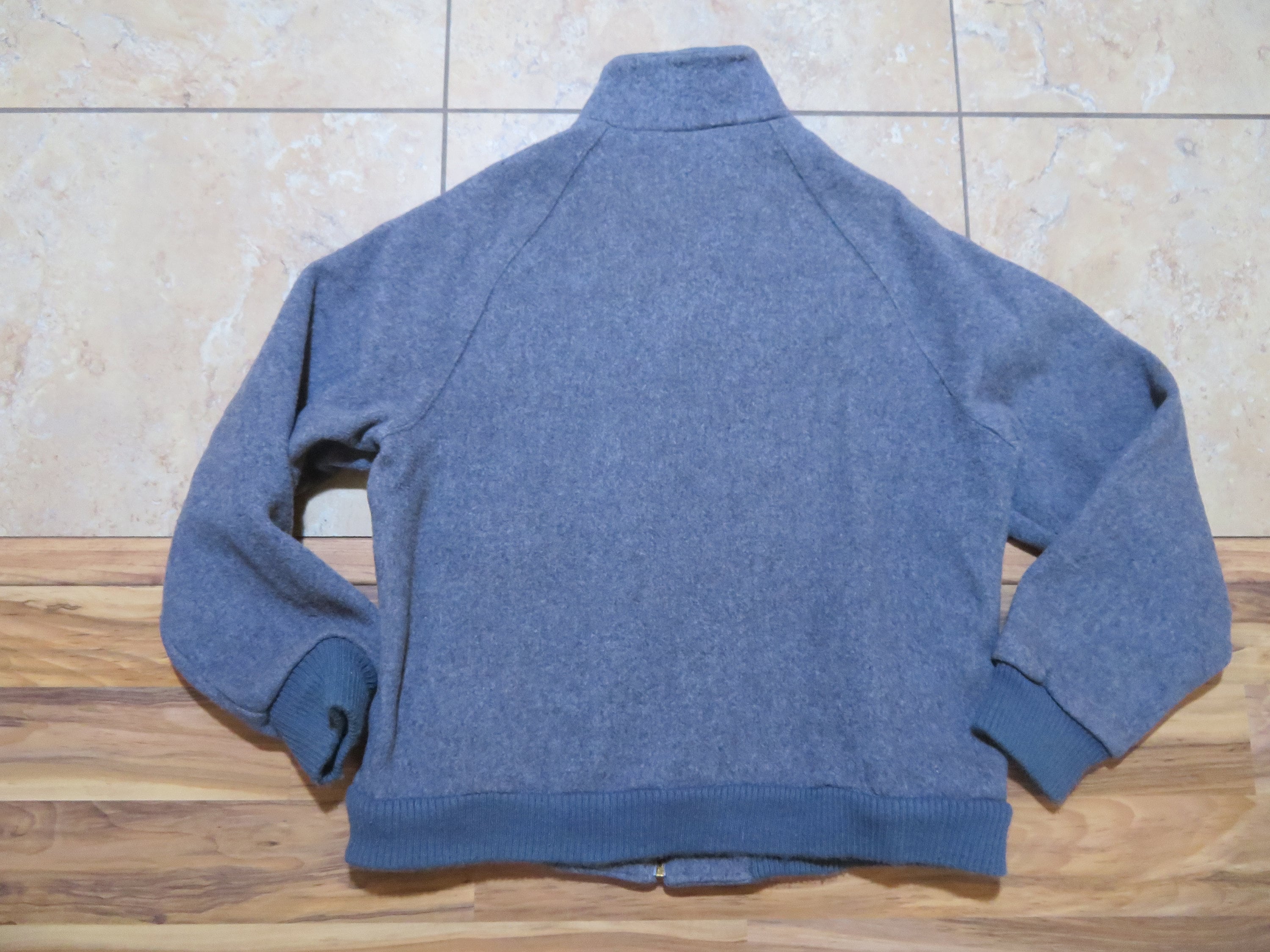 VTG Pendleton Wool Jacket Coat Country Traditionals Gray Zip