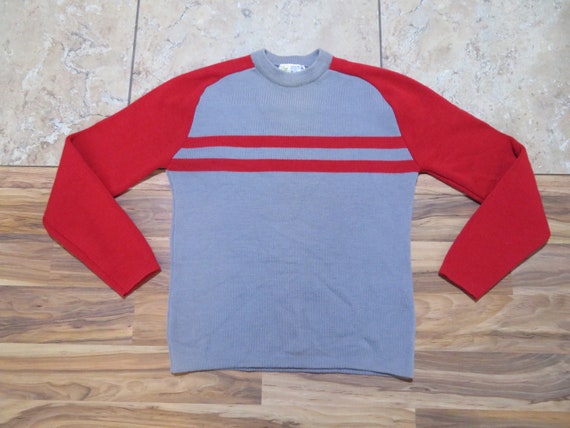 Vintage 1990s Beconta Knit Ski Style Wool Sweater… - image 1