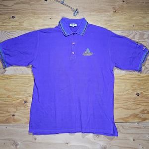Vintage Arizona Diamondbacks 1998 Eröffnungssaison-Kartenhalter Dbacks Avid Marke Golf Style Polo Lila-Shirt Sz L Streetwear