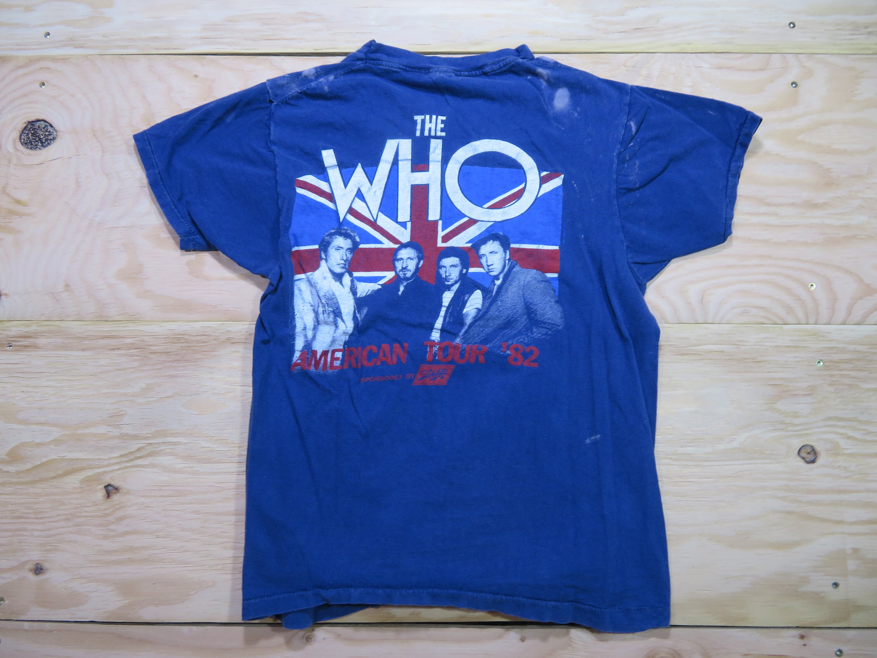 1982 Who Concert T - Etsy
