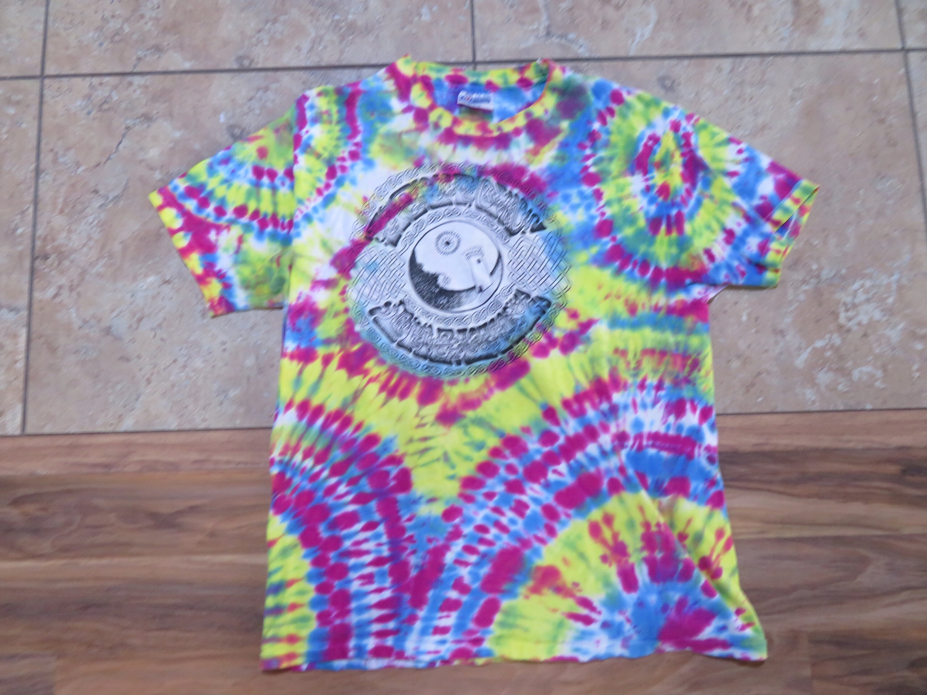 slipknot tie dye shirt