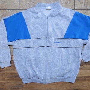 トップス 80s vintage adidas track jersey jacket Adidas Jacket Vintage Retro Tracksuit Top Old School Track