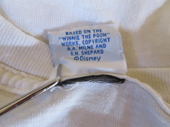 Winnie The Pooh T-Shirt, Disney, White Black Sz X… - image 5