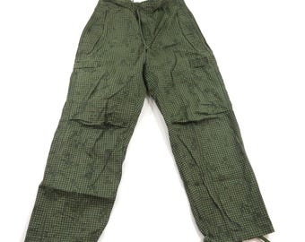 Militair Desert Night Camo-gevechtsbroek Camouflage Groen XS, kort maat 30 x 29