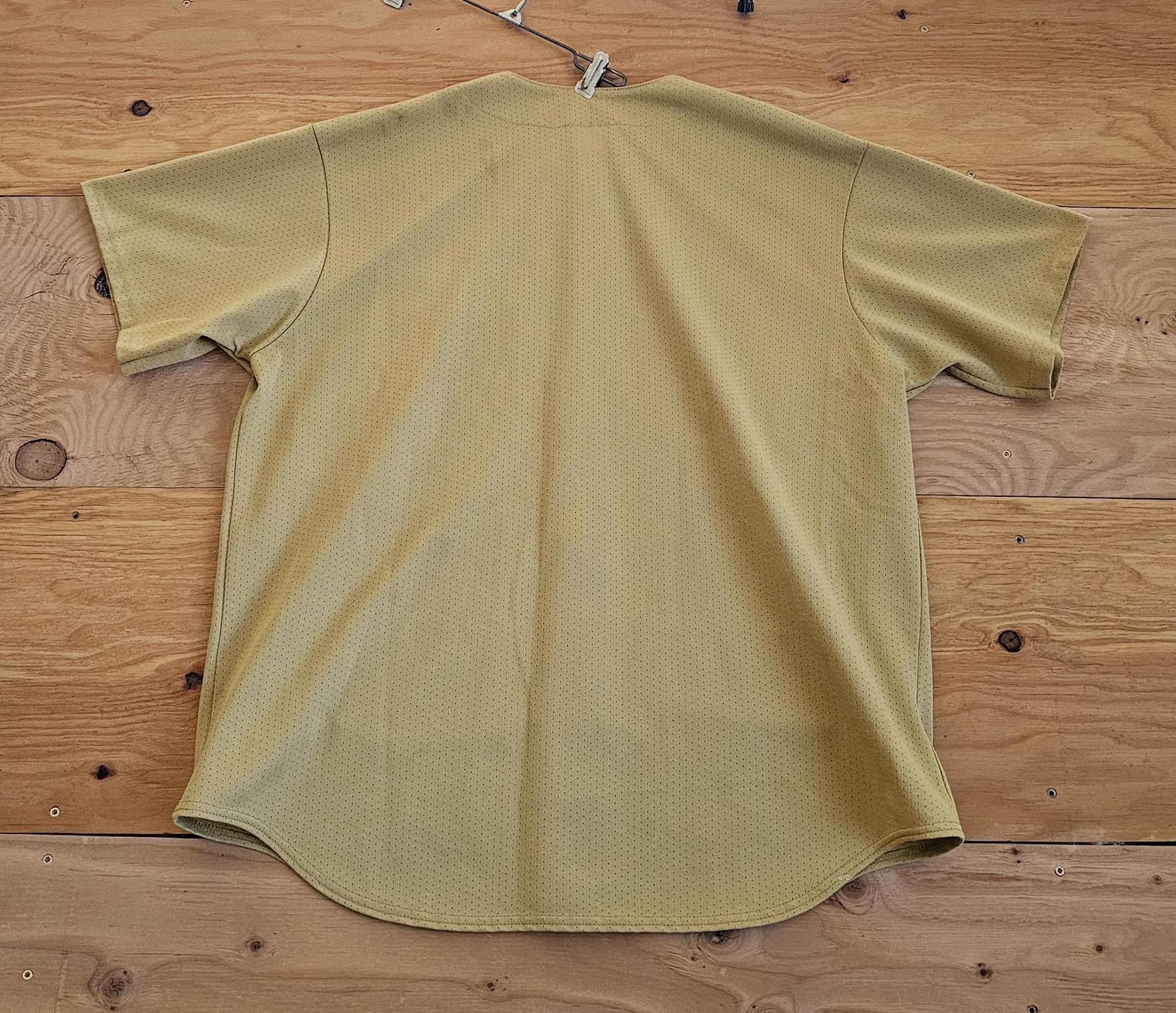 Notre Dame Majestic Gold Baseball Jersey Shirt Sz 2XL - Etsy