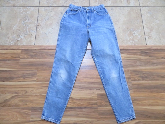 Vintage Womens Chic Jeans Zip Fly Med 