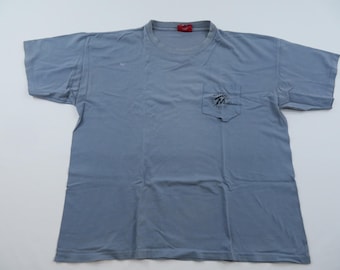 90s Marlboro Northern Arizona Railroad Pocket T-shirt White Sz XL