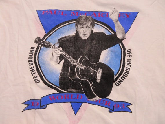 Vintage Paul McCartney Earth Day Off the Ground T… - image 2