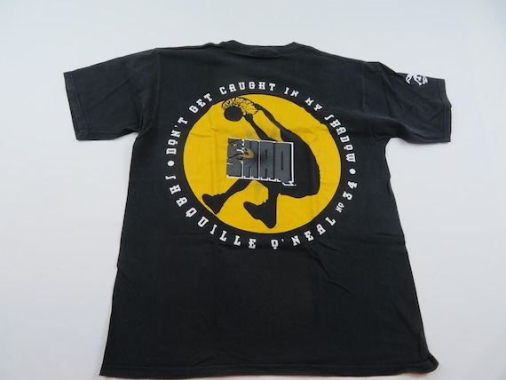 90年代 SHAQ Tシャツ、リーボック シャキール・オニール #34、ブラック