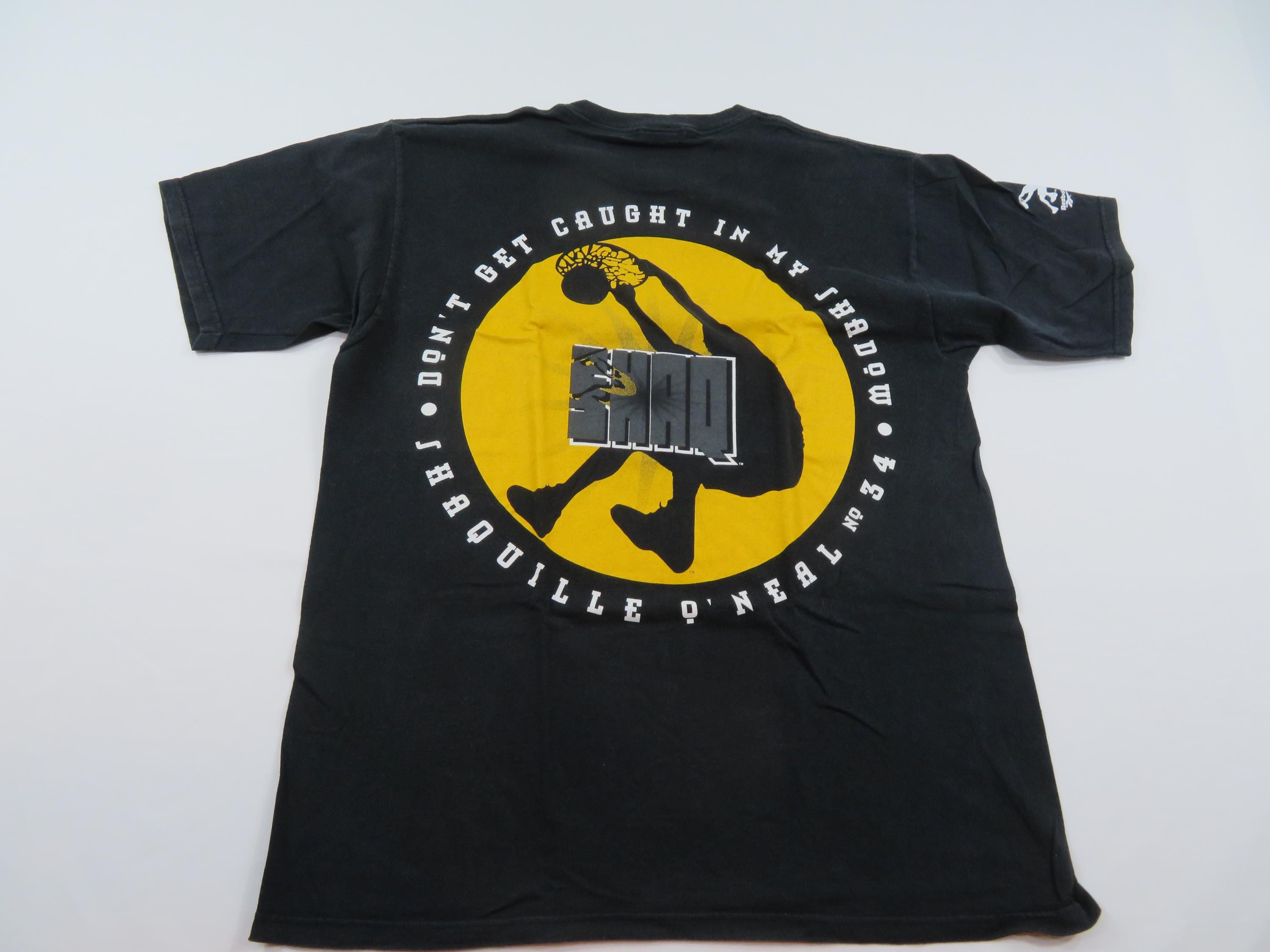 90年代 SHAQ Tシャツ、リーボック シャキール・オニール #34、ブラック