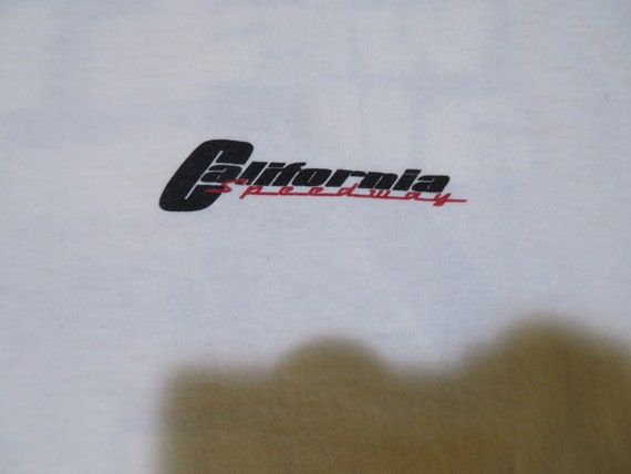 Vintage No Fear California Speedway T-Shirt I Wis… - image 4