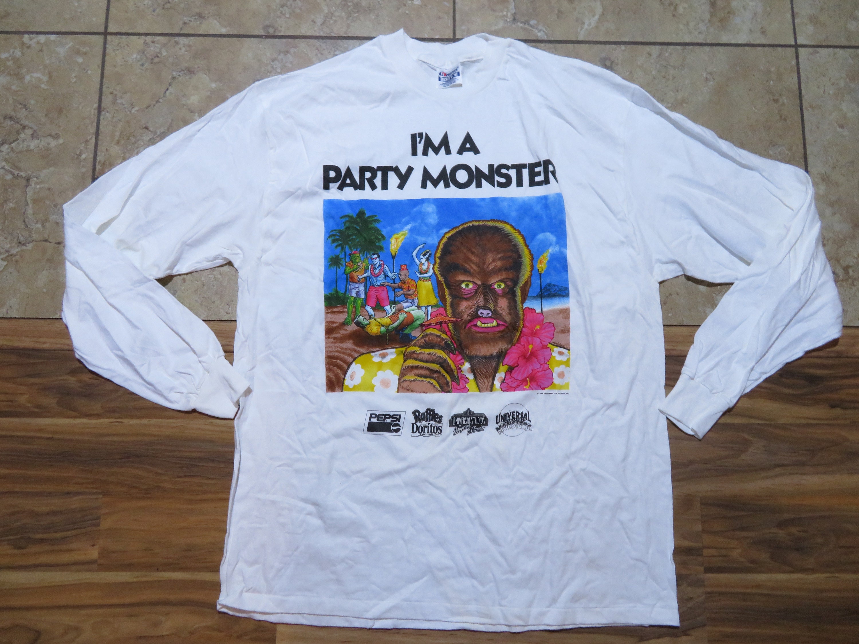 NWOT I'm a Party Monster Long Sleeve T 
