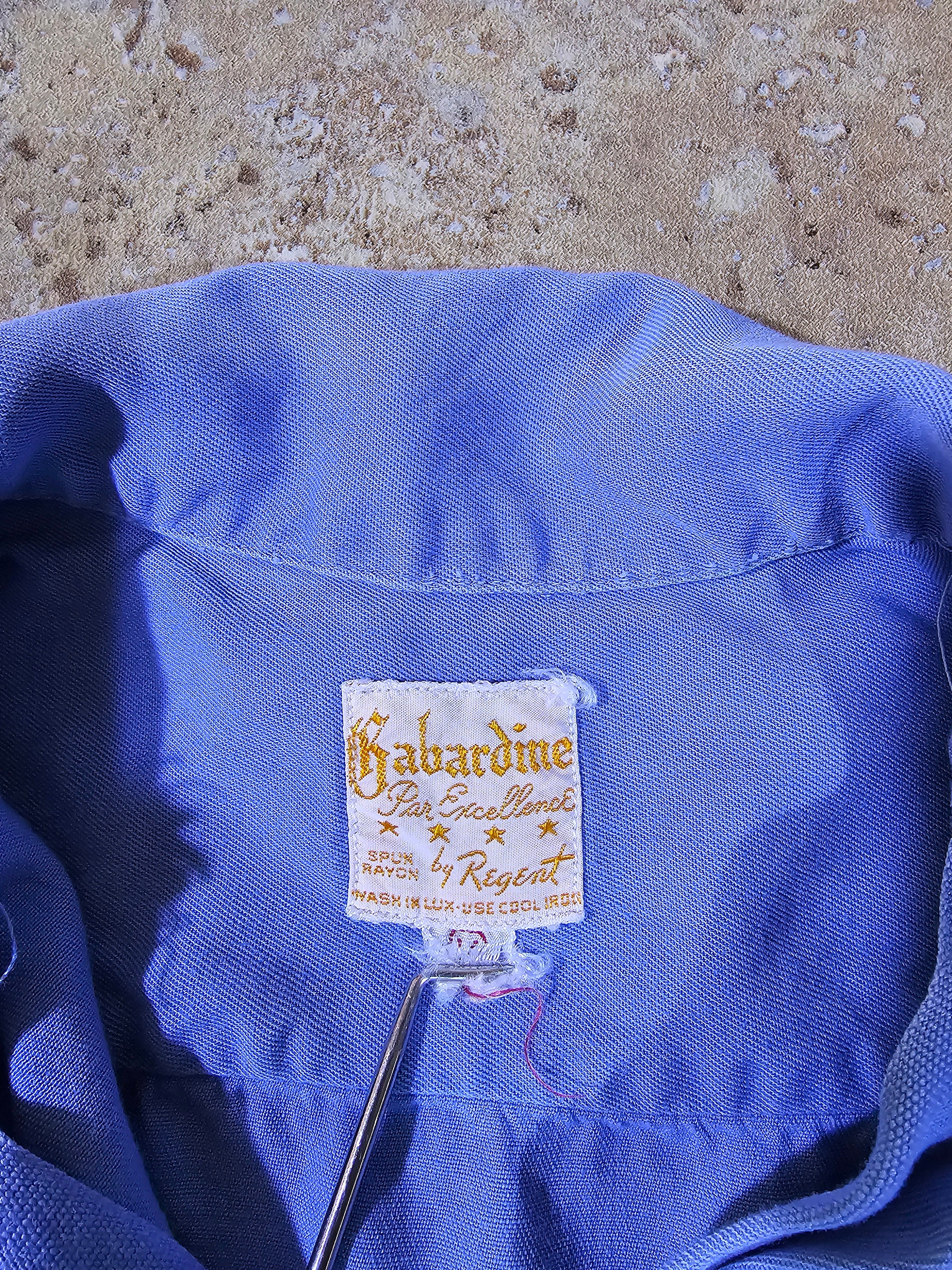 Vintage Womens Gabardine Par Excellence Regent Rayon Vintage Womens Gabardine Par Excellence Regent Rayon