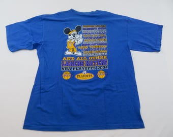 Vintage 2004 Lakers Haters T-shirt – Mickey Mouse Graphic, Sz 2XL