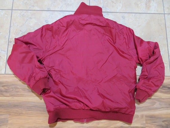 VTG Lacoste Reversible Sweater Jacket Acrylic/Nyl… - image 2