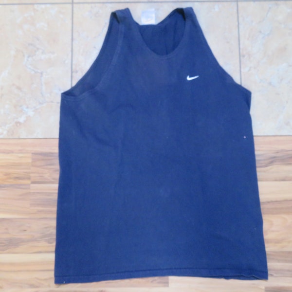 mens blue nike tank top