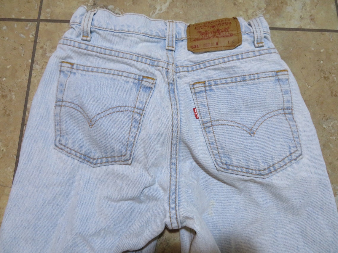 levis 521 high waisted jeans
