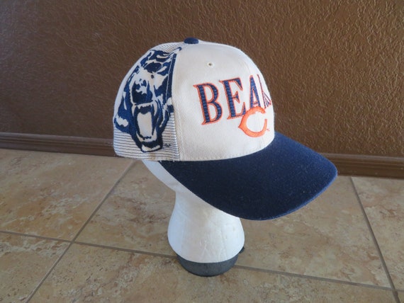 Vintage Chicago Bears Cap Hat Cream 