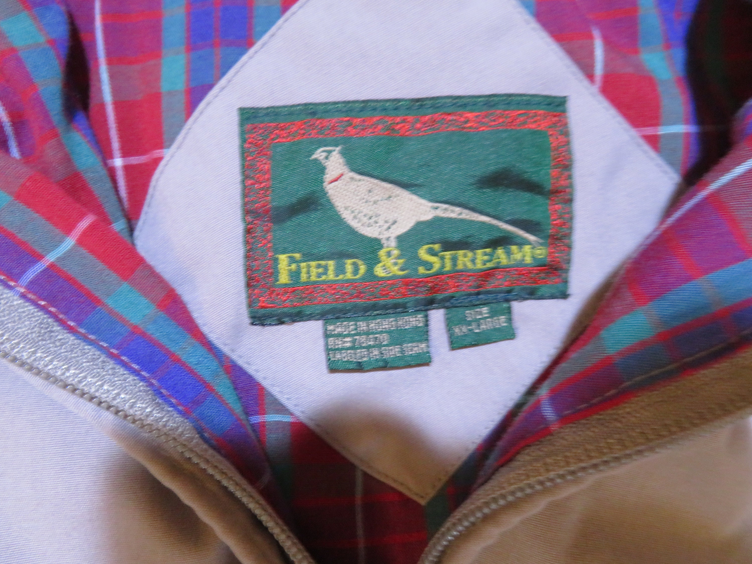 80s ハリントンジャケット フィールド＆ストリーム ビッグサイズ US古着 80s HILL & ARCHER スウィングトップ 古着 ハリントンジャケット